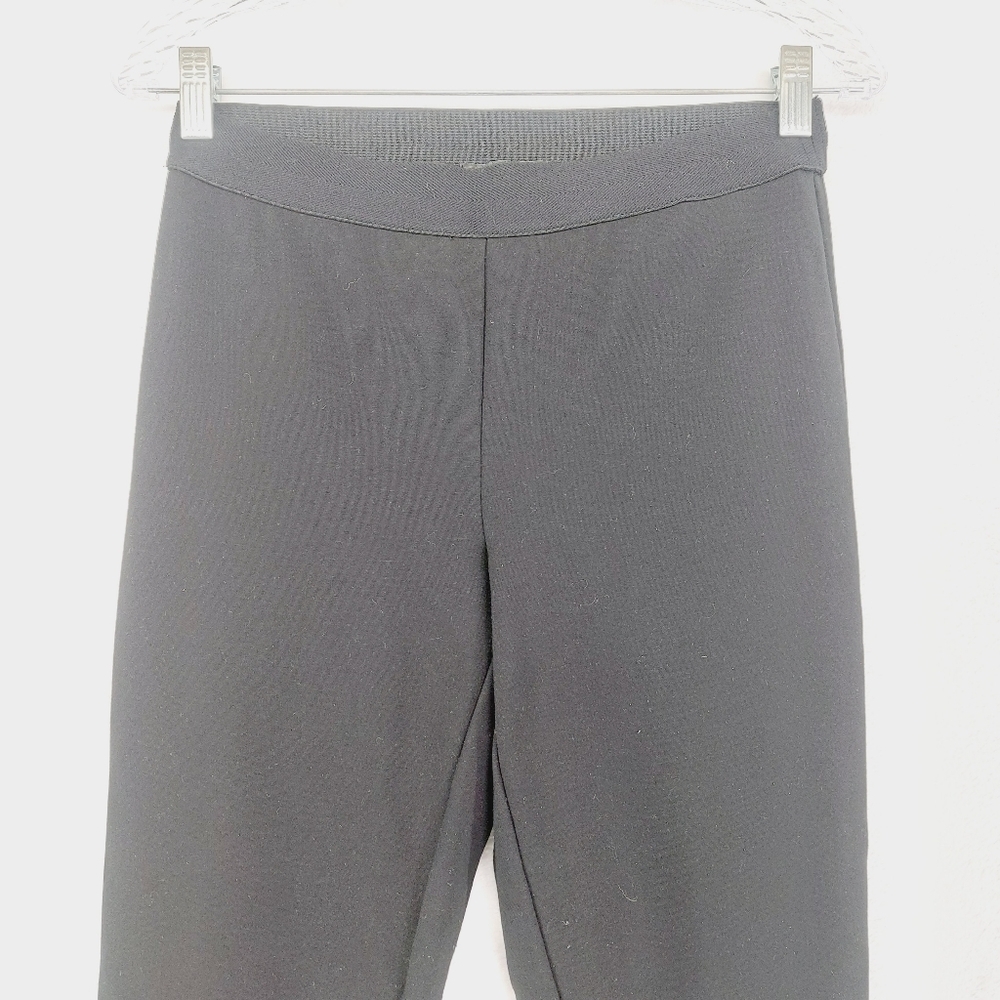 Talbots Soho Black Solid Shadow Heather Leggings P5220 - Picture 4 of 11